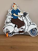 Emaillerie Alsacienne - Tintin sur son Vespa - Plaque, Nieuw
