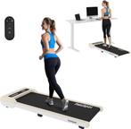 Loopband - Walking pad - Wandelband - 1-6 km/u - Wit - FLEXI, Sport en Fitness, Fitnessapparatuur, Verzenden, Nieuw