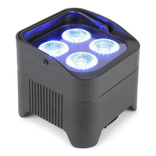 BeamZ BBP94 accu LED PAR 4x 10W 6-in-1 RGBAW-UV, Muziek en Instrumenten, Licht en Laser, Verzenden