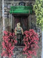 Artigianale - Diorama - Scena di vita popolare - 1980-1990