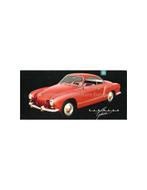 1957 VOLKSWAGEN KARMANN GHIA BROCHURE ENGELS, Boeken, Ophalen of Verzenden, Nieuw