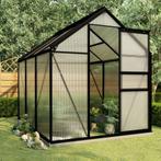 vidaXL Tuinkas met basisframe 3,61 m³ aluminium, Verzenden, Nieuw