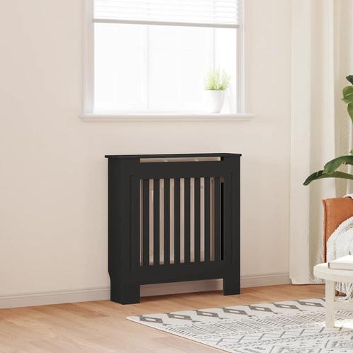 vidaXL Radiatorombouw 78 cm MDF zwart, Doe-het-zelf en Bouw, Verwarming en Radiatoren, Nieuw, Verzenden