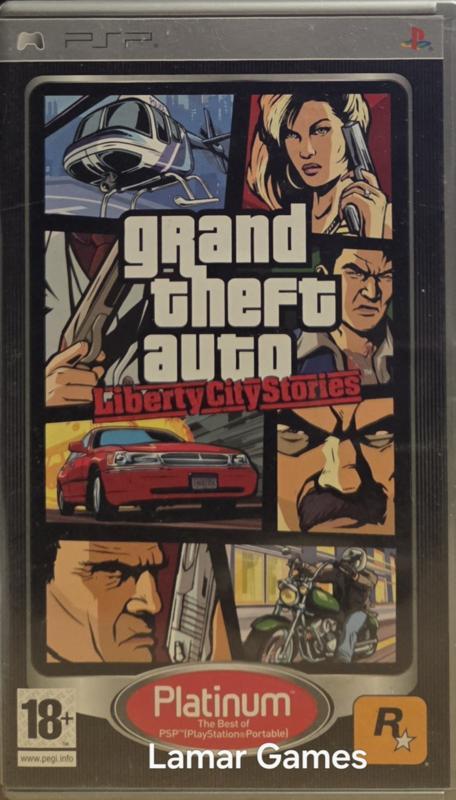 Grand Theft Auto Liberty City Stories Platinum (psp used, Games en Spelcomputers, Games | Sony PlayStation Portable, Ophalen of Verzenden