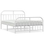 Stevig bedframe metaal wit | Tweede kansje!, Huis en Inrichting, Slaapkamer | Bedden, Verzenden, Wit, Nieuw, 200 cm