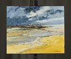 Jean Levasseur (1935 - 2024) - Orage en baie de Somme