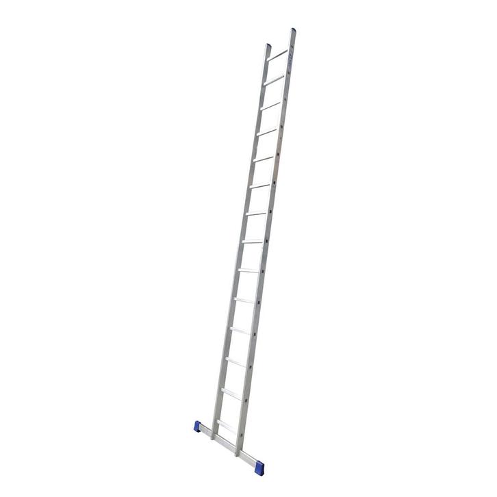 Alumexx Enkele ladder, Doe-het-zelf en Bouw, Ladders en Trappen, Nieuw, Verzenden