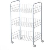 2dekans | Keukentrolley - 3 Draadmanden - op Wieltjes -, Ophalen of Verzenden, Nieuw