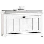 2dekans | SoBuy - Schoenenkast met gestoffeerd zitvlak - 1, Ophalen of Verzenden