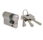 Profielcilinder Standaard 30/10 nikkel, Doe-het-zelf en Bouw, Nieuw, Overige materialen, Klink of Kruk