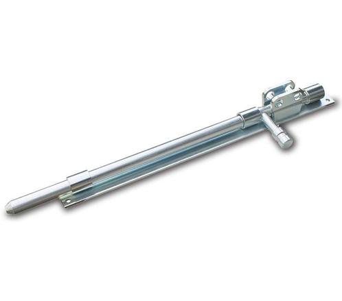Hangslotgrendel verticaal 420 mm verzinkt, Doe-het-zelf en Bouw, Hang- en Sluitwerk, Klink of Kruk, Nieuw, Overige materialen