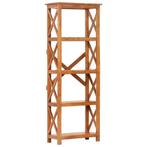 vidaXL Boekenkast 60x30x160 cm acaciahout met, Verzenden, Nieuw