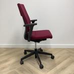 Wilkhahn Neos ergonomische bureaustoel, Bordeauxrood - zwart, Bureaustoel