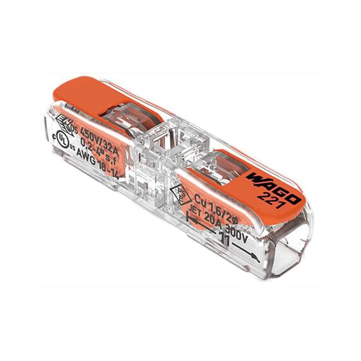 Wago 221-2411 Verbindingsklem Doorverbinder 60 stuks, Auto-onderdelen, Elektronica en Kabels, Nieuw, Ophalen of Verzenden