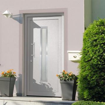 vidaXL Voordeur 108x208 cm wit, Doe-het-zelf en Bouw, Verzenden, Nieuw