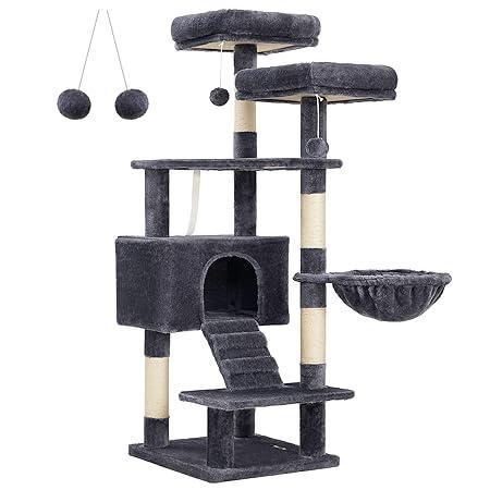 krabpaal krabpaal 142 cm rookgrijs, Animaux & Accessoires, Accessoires pour chats, Enlèvement ou Envoi