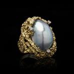 Other brand - Ring Alan Martin Gard Blister Parel en Diamant, Handtassen en Accessoires, Ringen, Nieuw