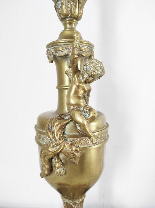 Tafellamp - Angelot - Brons, Marmer, Antiek en Kunst, Antiek | Overige Antiek