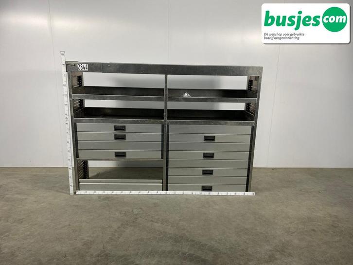 Aluca bedrijfswageninrichting 1990x420x1445mm (2844), Autos : Pièces & Accessoires, Autres pièces automobiles, Envoi