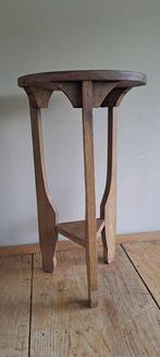 Bijzettafel - Eik - Art-Deco bijzettafeltje