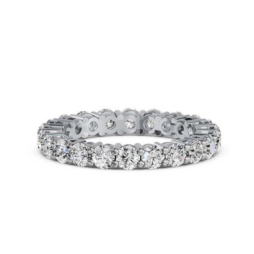 Zonder Minimumprijs - Ring - 14 karaat Witgoud - 2.43ct. tw., Handtassen en Accessoires, Ringen