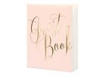 Gastenboek Roze 24,5cm, Verzenden, Nieuw