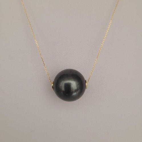 Zonder Minimumprijs - Hanger - 18 karaat Geel goud Parel -, Handtassen en Accessoires, Antieke sieraden