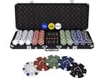 Texas Finest Matt Black Pokerset - 500 Chips - Inclusief, Kinderen en Baby's, Verzenden, Nieuw