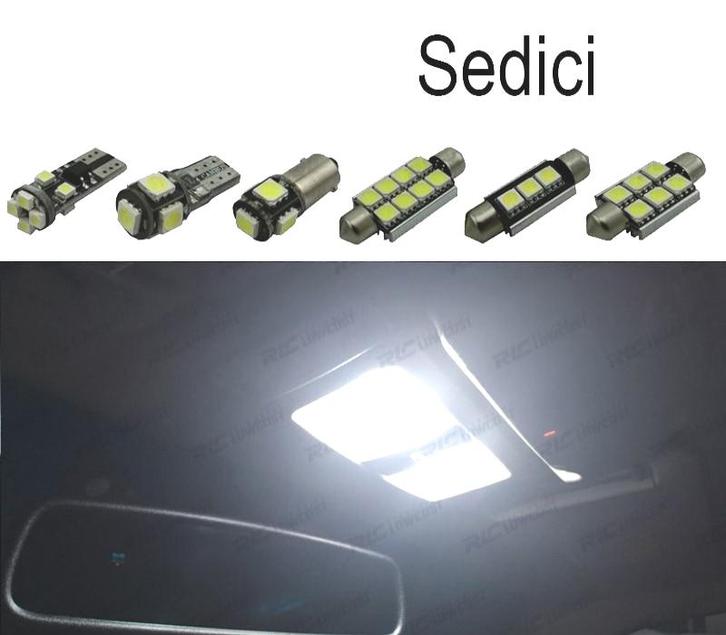 Kit 5 Ampoules Led Intérieur Pour Fiat Sedici 06-14, Autos : Pièces & Accessoires, Éclairage, Envoi