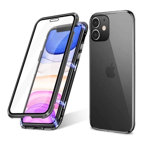 iPhone 12 Pro Magnetisch 360° Hoesje met Tempered Glass -, Telecommunicatie, Mobiele telefoons | Hoesjes en Screenprotectors | Apple iPhone