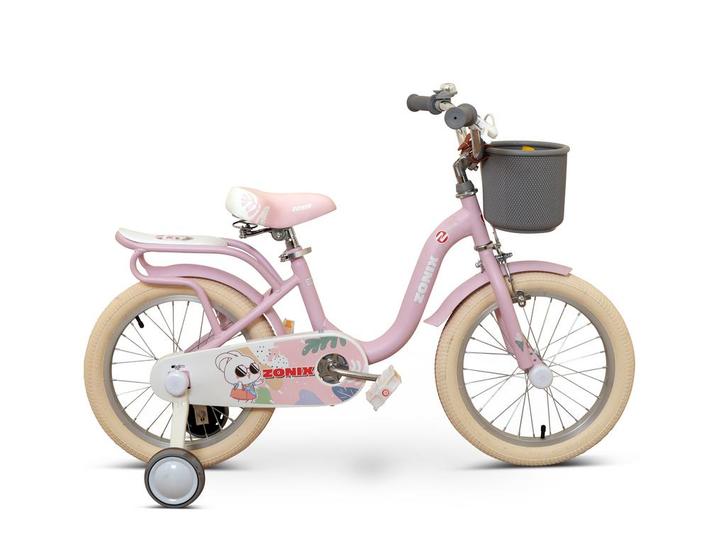 Z2403-kinderfiets-16inch- Pinkzonix Meisjesfiets 16 Inch, Fietsen en Brommers, Fietsen | Meisjes, Ophalen of Verzenden