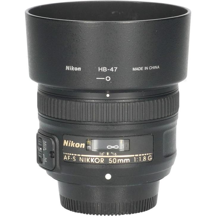Tweedehands Nikon AF-S 50mm f/1.8G CM4768, Audio, Tv en Foto, Foto | Lenzen en Objectieven, Overige typen, Gebruikt, Ophalen of Verzenden
