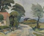 Karl Örbo (1890-1958) - Landschaft, Öl auf Leinwand,