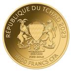 1/1000 Troy Ounce - Goud .999 - 2023 1/1000 oz 999 Fine Gold, Postzegels en Munten