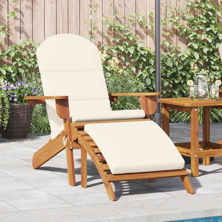 Massief Acaciahout Stoel | Retour Deal | Ongelooflijke Prijs, Tuin en Terras, Tuinstoelen, Inklapbaar, Nieuw, Hout, Verzenden