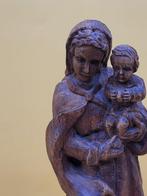 Beeld, Holzskulptur – Madonna mit Kind - 40 cm - Hout