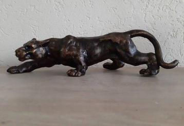 Beeldje - Jaguar - IJzer