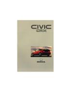 1990 HONDA CIVIC CRX BROCHURE NEDERLANDS, Nieuw
