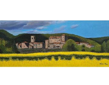 Vicenç Alsina (1942) - El pueblo entre los campos dorados