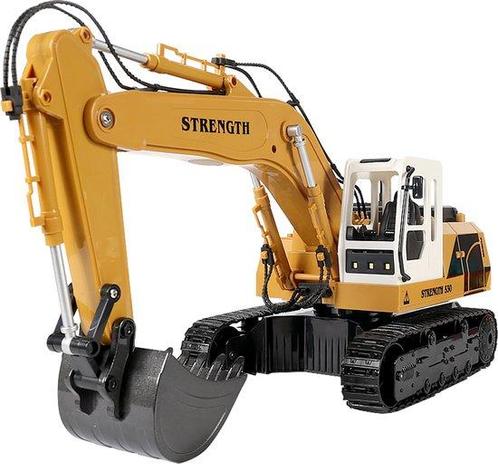 Tweedekans | Fuegobird RC auto - Kids RC Graafmachine - geel, Kinderen en Baby's, Speelgoed | Overig, Ophalen of Verzenden