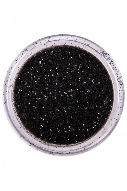 PXP Glitter Poeder Pitch Black 2,5gr, Hobby en Vrije tijd, Feestartikelen, Nieuw, Verzenden