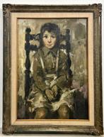 Vincenzo Volpe (1855-1929), attr. a - Ritratto di fanciulla, Antiek en Kunst