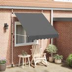 vidaXL Luifel handmatig uittrekbaar 200 cm antraciet, Verzenden, Nieuw