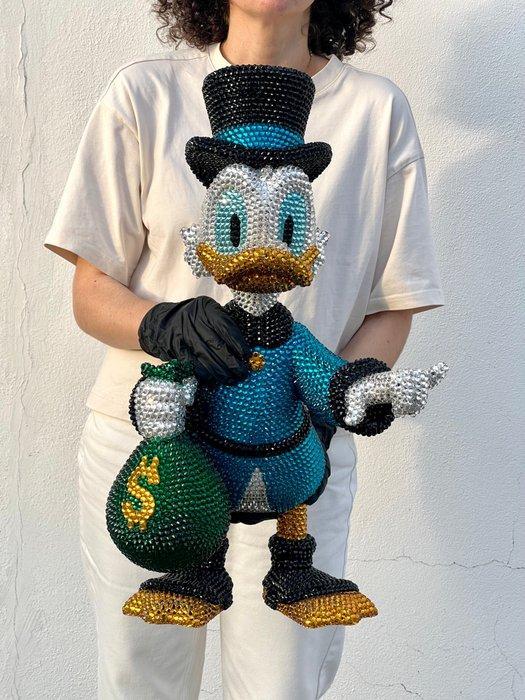 Okyes (1987) - Scrooge Mcduck Money Bag Blue Edition, Antiek en Kunst, Kunst | Designobjecten