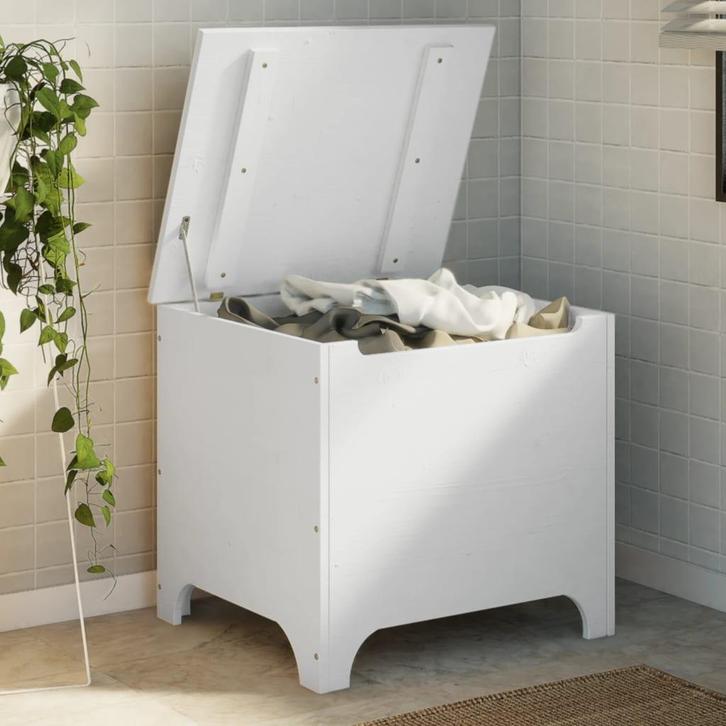 vidaXL Opbergbox met deksel RANA 60x49x54 cm massief, Huis en Inrichting, Kasten | Overige, Nieuw, Verzenden
