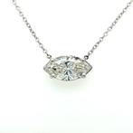 Zonder minimumprijs - Halsketting - 14 karaat Witgoud -, Nieuw