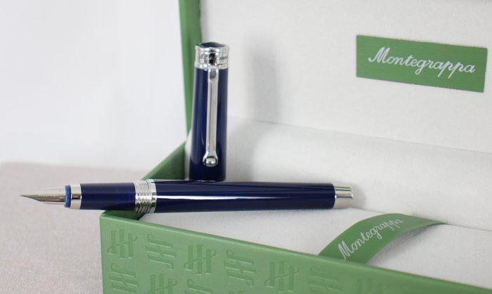 Montegrappa - Parola Navy Blue Fountain Pen - Stylo à plume, Collections, Stylos