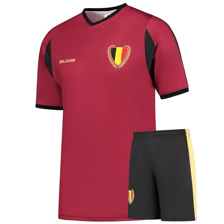 Kingdo Belgie Voetbaltenue Thuis - 2024-2026 - Kind en, Sport en Fitness, Voetbal, Bal, Nieuw, Verzenden