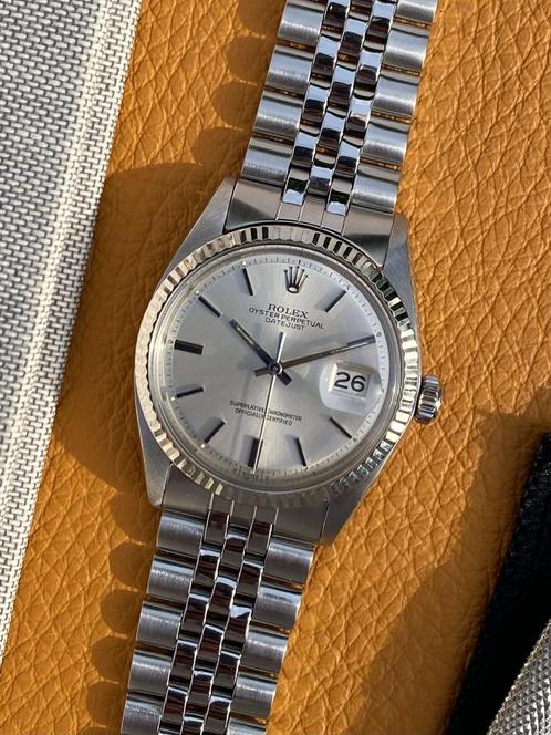 Rolex Datejust 36 1601 uit 1972, Handtassen en Accessoires, Horloges | Antiek, Verzenden