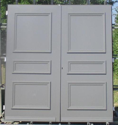 aluminium dubbel buitendeur , voordeur , deur 200 x 275, Doe-het-zelf en Bouw, Deuren en Vliegenramen, Nieuw, Glas, Metaal, Buitendeur